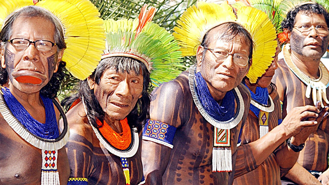Tribu de los Kaiapos, Brasil