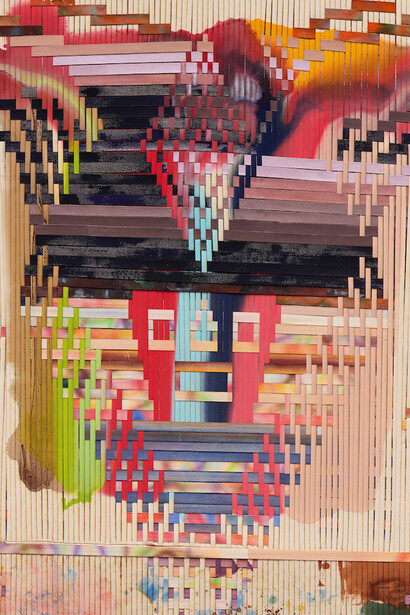 Miguel Arzabe, Grita (detail), 2025. Courtesy of Johansson Projects 