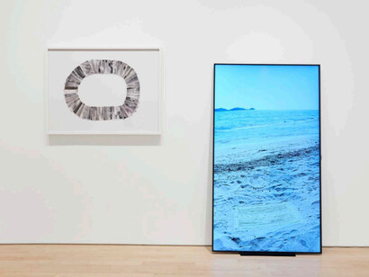 Island Time, installation view, curated by James Clar. Courtesy the artists and Jane Lombard, NYC