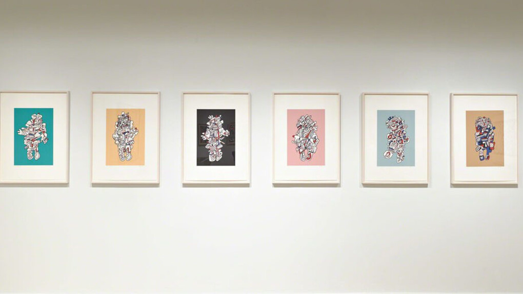 Jean Dubuffet. Courtesy of Pace Prints Gallery
