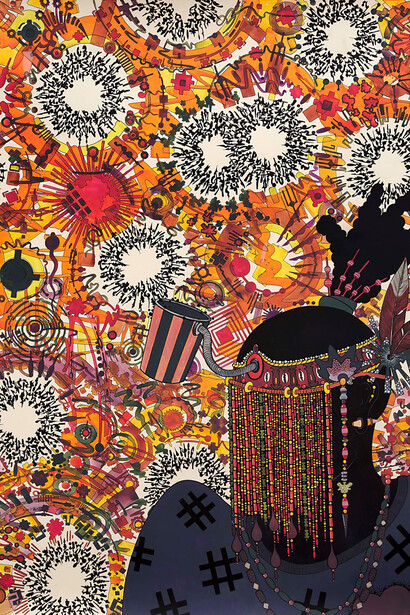 Crucilibu, 2017, ink jet print, Ed 4, 50 x 40"