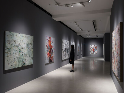 Motives of Lines. Courtesy of Pearl Lam Galleries 
