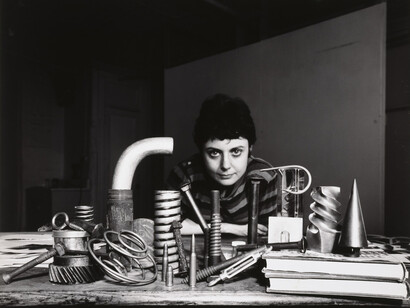 Lee Lozano by Hollis Frampton, 1963, ©Estate of Hollis Frampton. Courtesy of La Pinacoteca Agnelli, Torino