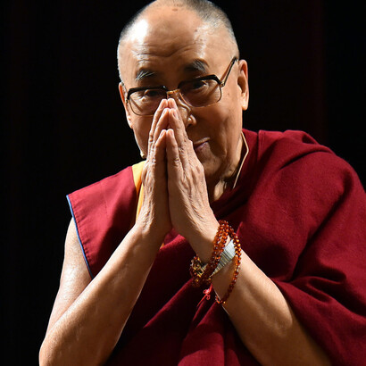 The Dalai Lama credits his mother’s love for his ability to maintain such a peaceful perspective and countenance