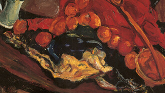 Chaïm Soutine, Nature morte à la dinde, 1926. Huile sur toile, 54 x 81cm. Musée national d’Art moderne, Centre Georges-Pompidou, Paris
