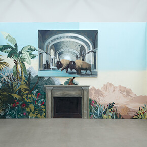 Melora Kuhn, The Drawing Room, Exhibition view, courtesy Galerie EIGEN + ART Leipzig/Berlin
