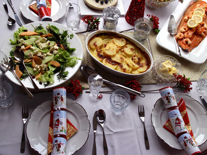 A Christmas dinner in Iceland