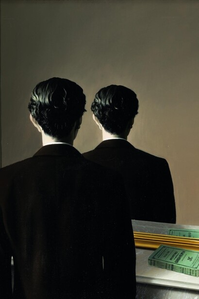 René Magritte, La reproduction interdite, 1937, Collection Museum Boijmans Van Beuningen. Courtesy of Museum Boijmans Van Beuningen