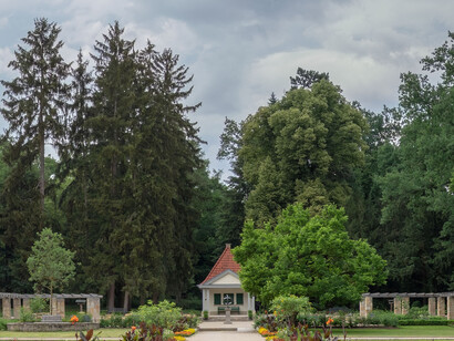 Jardín botánico del parque municipal de Bamberg, Alemania