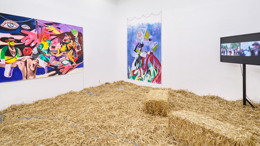 Installation view, Nicholas Grafia, Soul Burner. Courtesy of KOENIG2. Photo by Philipp Friedrich
