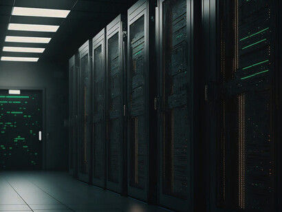 This AI-ready supercomputer infrastructure supports real-time monitoring of enterprise systems, including transaction processing and predictive analytics