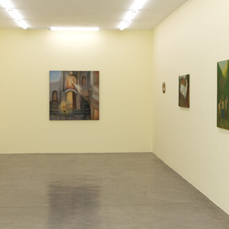 Santiago García Sáenz, Vida interior, vista de exhibición. Cortesía de Galería Hache