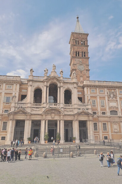 Basilica di Santa Maria Maggiore, Roma, Italia. Prospetto principale realizzato da Ferdinando Fuga (©Roberto Luciani)
