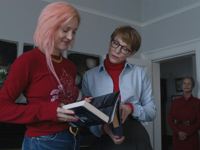 Immagine del film Father mother sister brother. Con Cate Blanchett, Tom Waits, Adam Driver e Charlotte Rampling, regia di Jim Jarmusch. Per gentile concessione della Biennale di Venezia