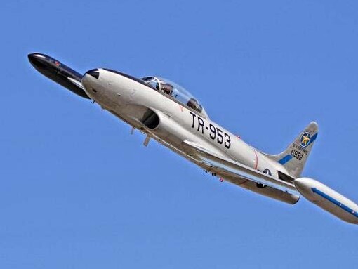 Lockheed T-33A Shooting Star. Courtesy of Lone Star Flight Museum
