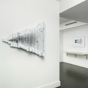 John F. Simon, Jr. Endlessly Expanding, Exhibition view. Courtesy of Sandra Gering Inc 