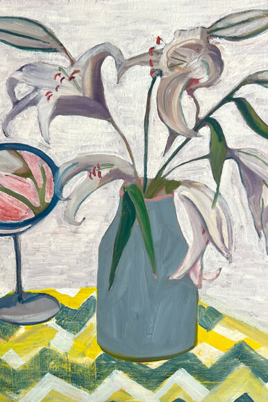 Ezra Johnson, Lily (detail), 2021-26. Courtesy of Bookstein Projects