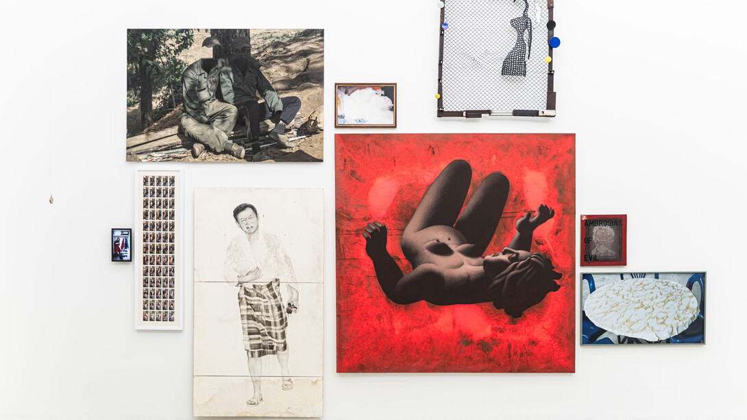 Various artists, The abyss is calling, exhibition view. Courtesy of Gallery Ver