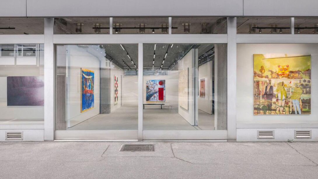 Xie Nanxing, Fugitive figuration. Paintings 1994 - 2026, exhibition view. Courtesy of Galerie Urs Meile