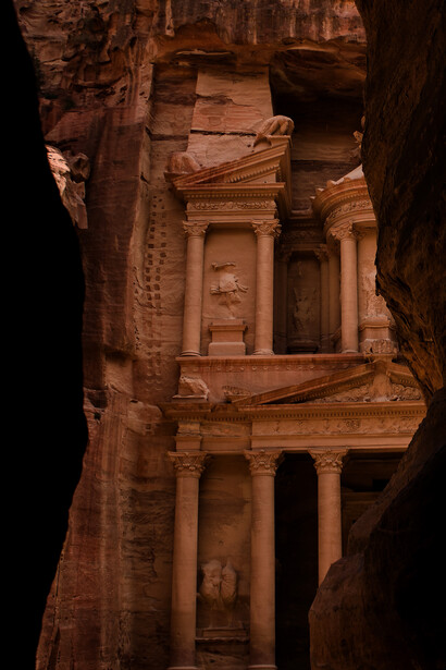 I Nabatei scolpirono letteralmente molti degli edifici della città 