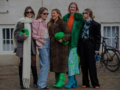 Semana de la moda de Copenhague. Texturas, estampados y colores en combinaciones imaginativas son la tendencia otoño-invierno 2022-2023