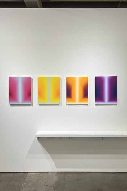 Audrey Stone, By two, exhibition view. Courtesy of Winston Wächter Fine Art Gallery