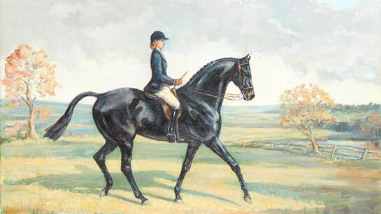 Jennie Loriston-Clarke (nee Bullen) international dressage and eventing star. First-ever queens award for outstanding services to equestrianism, competitor in four Olympics games. 