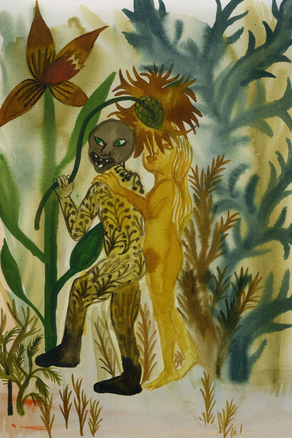 Lou Le Forban, La caresse des graminées sur nos cuisses, 2023. Avec l'aimable autorisation du Frac Île-de-France