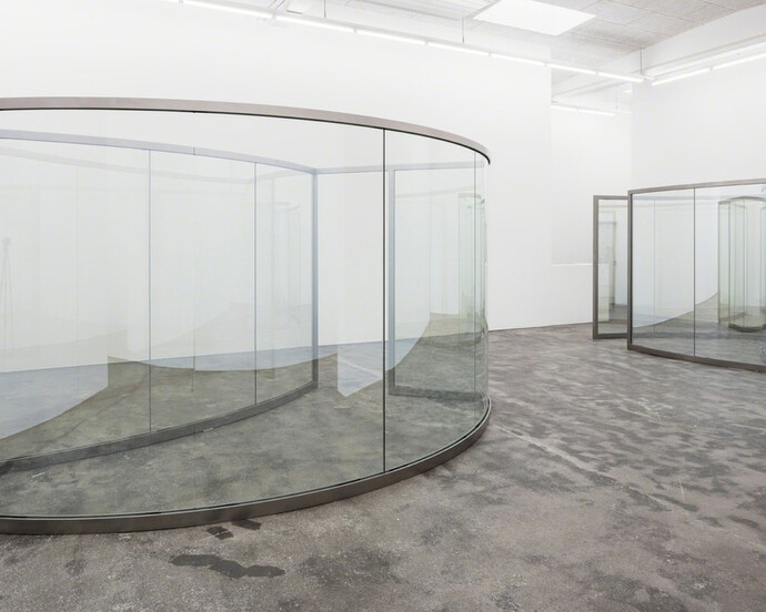 Dan Graham, Dan's World (2018). Courtesy of Galleri Nicolai Wallner and the artist. Photo: Anders Sune Berg
