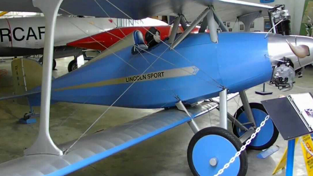 Lincoln Sport Aircraft. Courtesy of British Columbia Aviation Museum