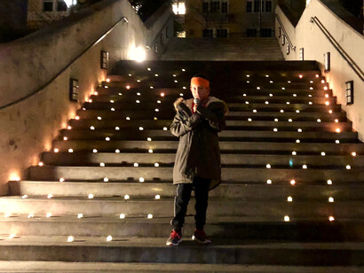 Estudiantes organizaron una concentración en 24 horas y acogieron a casi un centenar de personas de todas las edades.Tamalpais High School de Mill Valley, 2018, California, EE.UU. 