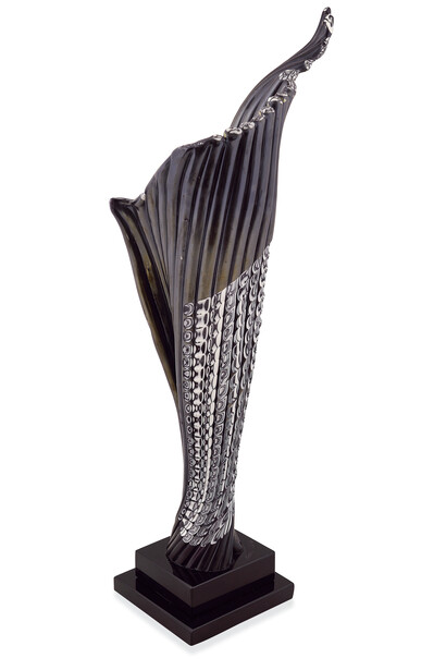 Fedora 2016, Vetro di Murano, cm 55 x 25