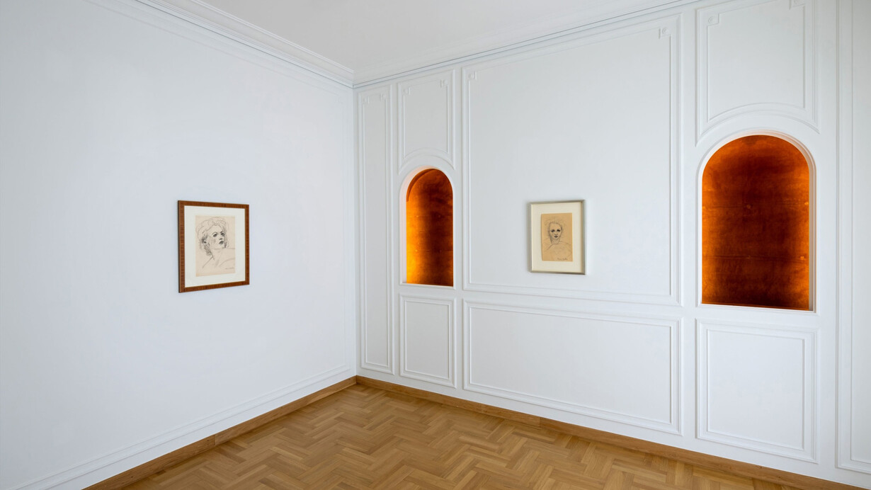 Francis Picabia, Women, works on paper 1921-1946, exhibition view. Courtesy of Michael Werner Gallery