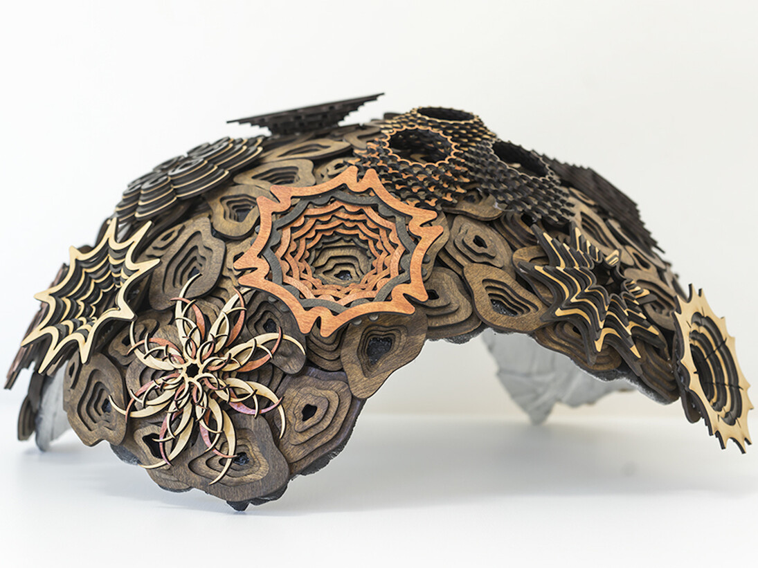 Joshua Abarbanel, Exhibition view. Courtesy of Taj Art