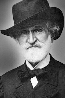 Retrato de Giuseppe Verdi, tomado en 1899 por Pietro Tempestini