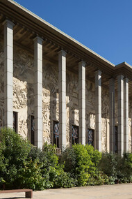 The Palais de la Porte Dorée is an exhibition hall located at 293 Avenue Daumesnil, on the edge of the Bois de Vincennes in the 12th arrondissement of Paris, France