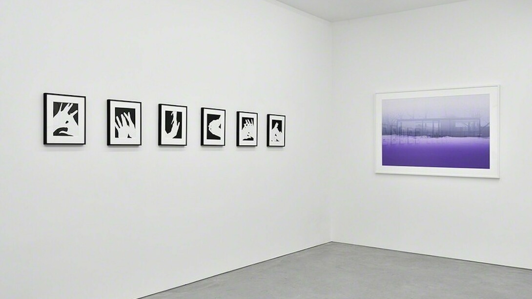 James Welling. Chronology, Exhibition view. Courtesy of Marian Goodman Gallery