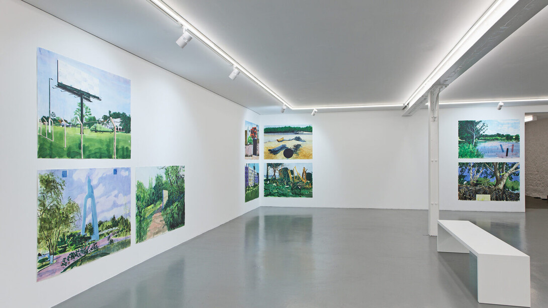 Yvan Salomone, Quand même, vue d'exposition. Avec l'aimable autorisation de Xippas