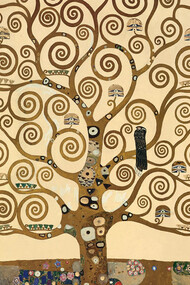 Gustav Klimt; El árbol de la vida: Friso Stoclet, 1909, Museo de Artes Aplicadas de Viena, Austria (detalle)​