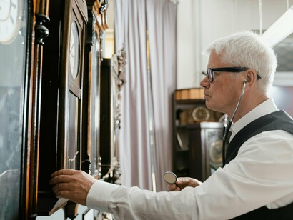 Médico ausculta relógio. Ele sabia que algo estava errado, mas evitava confrontar o problema. O médico que curava o tempo dos outros tinha medo de abrir o próprio peito. O que encontraria lá dentro?