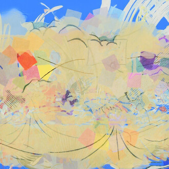 Jibade-Khalil Huffman, A bigger splash, 2024. Courtesy of Anat Ebgi