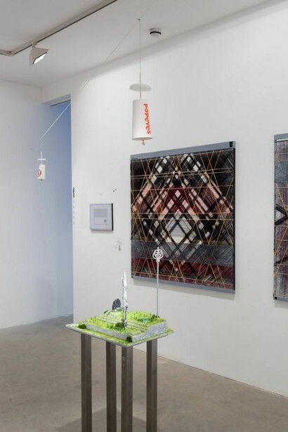 Servants Order ov Ancient Psychik Youth, a presentation by Neue Alte Bruecke, Frankfurt, 2013, Installation View, Courtesy Vilma Gold, London. Photo: Lewis Ronald