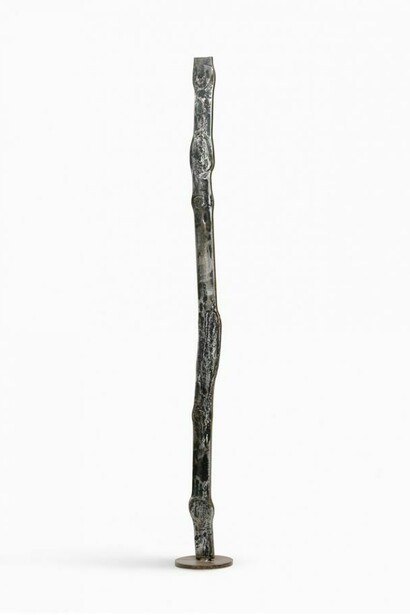 David Smith, Forging VI, 1955, Varnished steel, 79 1/4 x 9 x 9 inches, (201.3 x 22.9 x 22.9 cm) © The Estate of David Smith/Licensed by VAGA, New York. Courtesy Gagosian Gallery. Photography by Robert McKeever