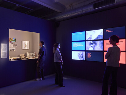 Verschiedene künstler, The world through AI, ausstellungsansicht. Mit freundlicher genehmigung der SCHIRN