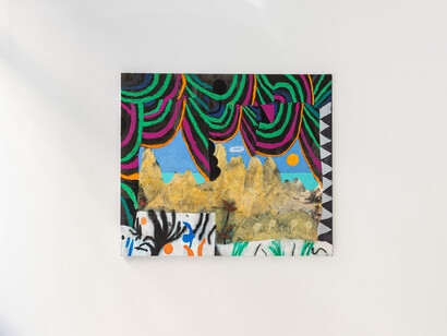 József Csató, Tent, exhibition view. Courtesy of Erika Deák Gallery