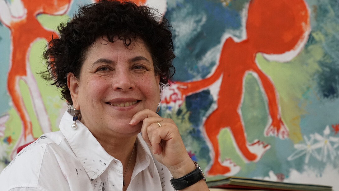 Artist Olga Goldina Hirsch