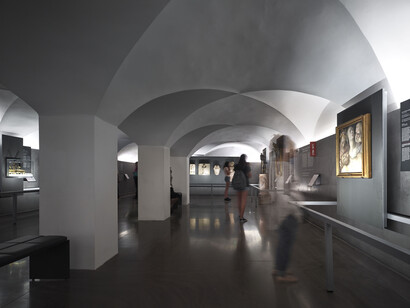 Una delle sale del Museo Storico - Foto di Pietro Savorelli, Benedetta Gori e Damiano Verdiani