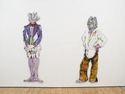 Installation View, ‘The Plumbers (Hygienic Gaze)’ at Vitrine Bermondsey Street , courtesy of Vitrine 