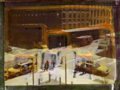 Maurizio Galimberti lived and created also in New York