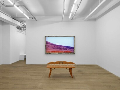 Paula Wilson, The wind keeps time, exhibition view. Courtesy of kaufmann repetto Gallery 